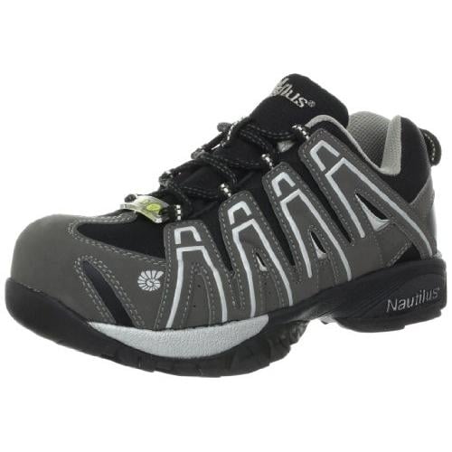 FSI FOOTWEAR SPECIALTIES INTERNATIONAL NAUTILUS Nautilus Safety Footwear Mens 1340-M Grey Image 1