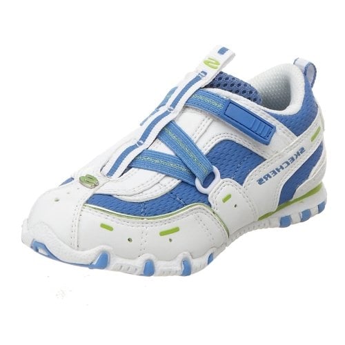 Skechers Unisex Toddlers Bikers - Coasters Sneaker White/Blue - 82765N/WBL WHITE/BLUE Image 4