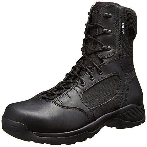 Danner Mens Kinetic 8" GTX Waterproof Black Uniform Boot Full-Grain Leather Image 1