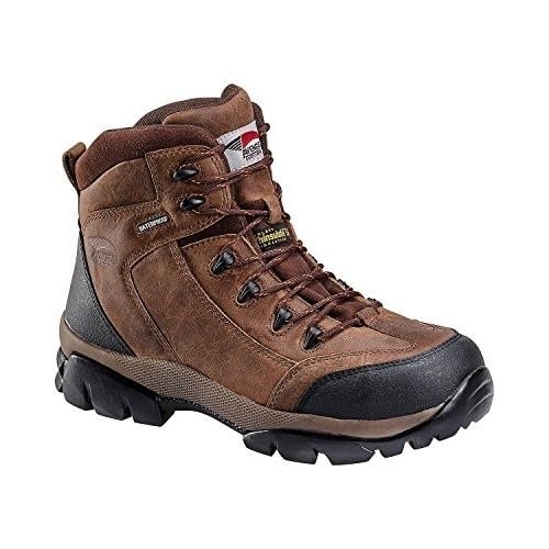 FSI FOOTWEAR SPECIALTIES INTERNATIONAL NAUTILUS Avenger Mens Composite Toe Insulated Waterproof Work Boots Brown - A7264 Image 1