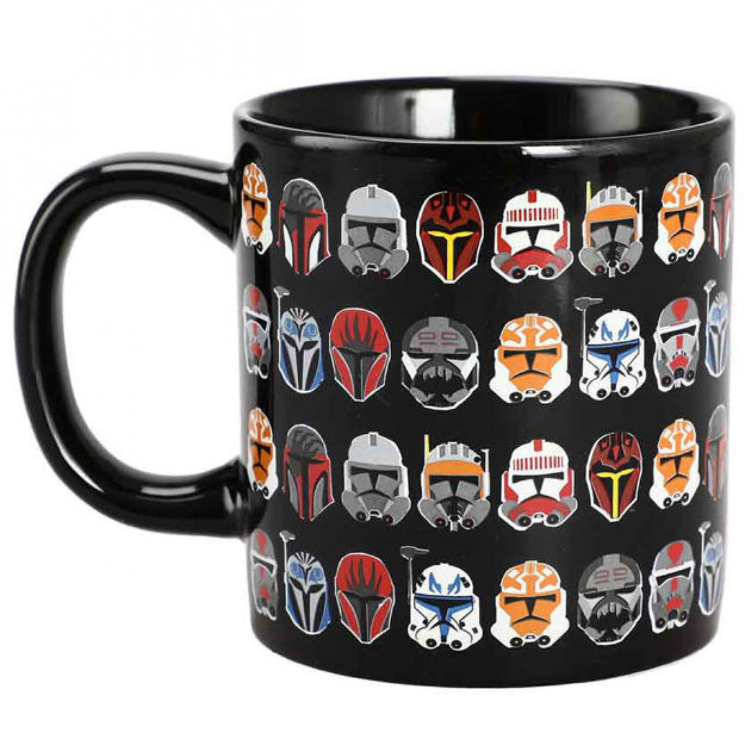 Star Wars Helmets 16 oz. Ceramic Mug Image 1