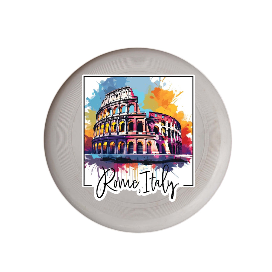 Rome Italy Design A Souvenir Frisbee Flying Disc Image 1