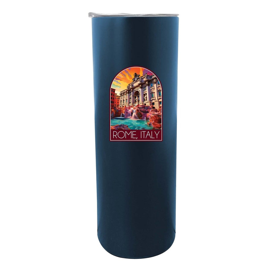 Rome Italy Design B Souvenir 20 oz Insulated Stainless Steel Skinny Tumbler Image 1