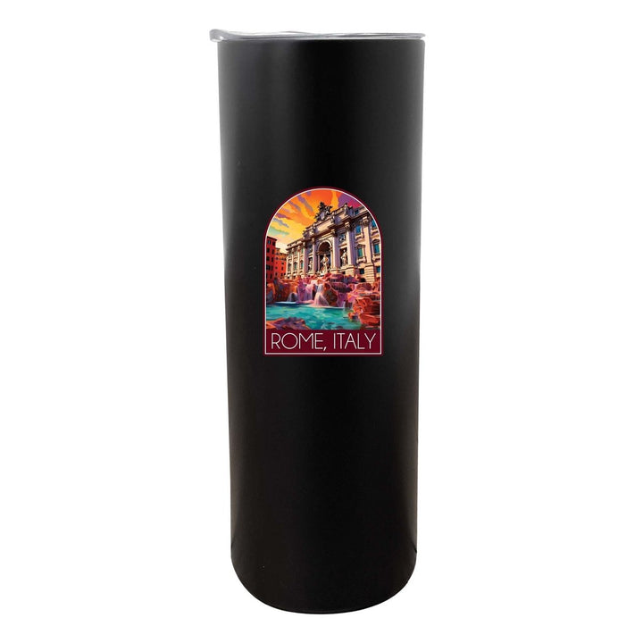 Rome Italy Design B Souvenir 20 oz Insulated Stainless Steel Skinny Tumbler Image 4