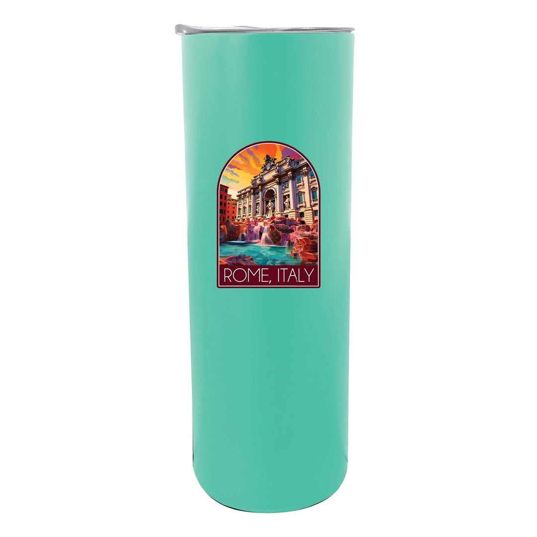 Rome Italy Design B Souvenir 20 oz Insulated Stainless Steel Skinny Tumbler Image 4