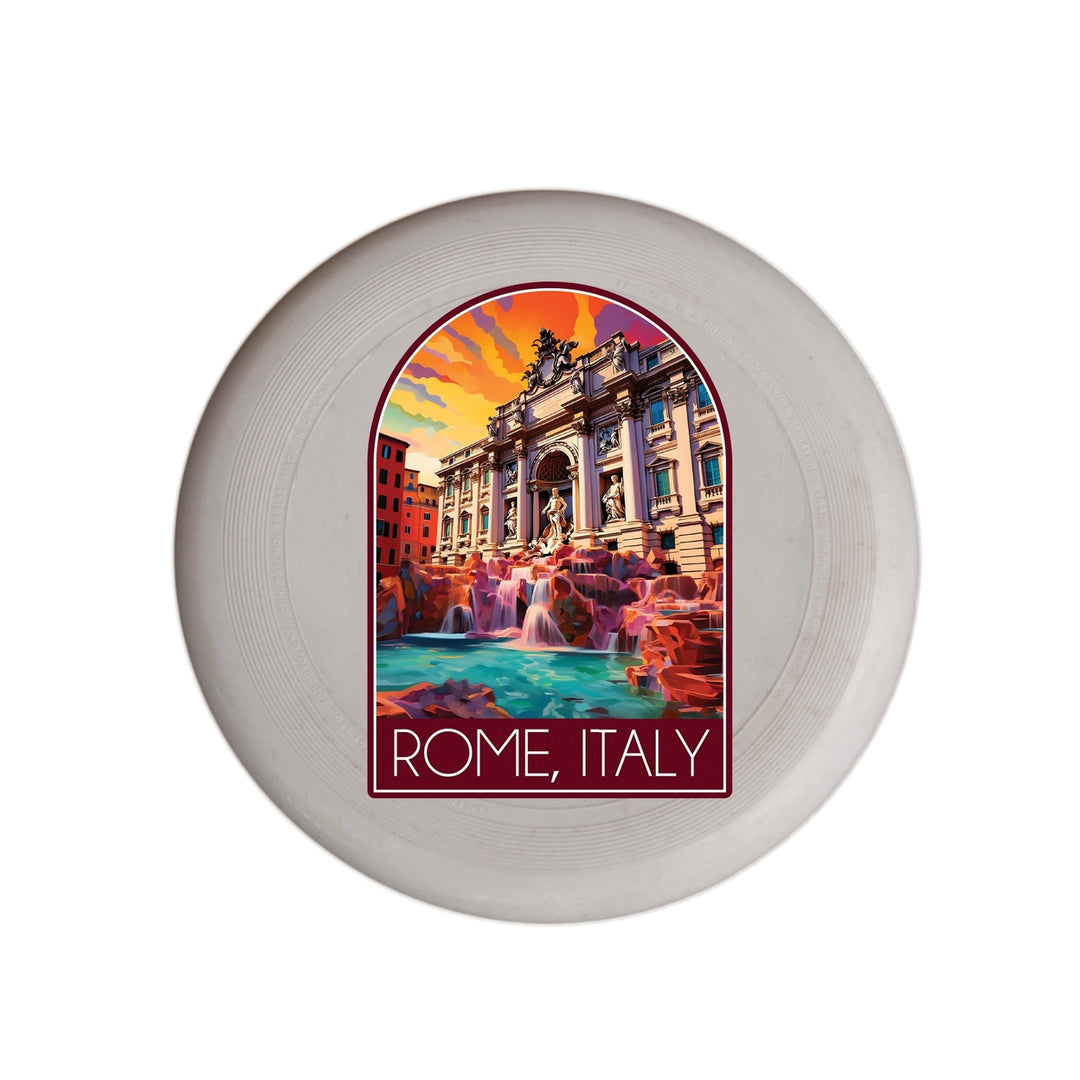 Rome Italy Design B Souvenir Frisbee Flying Disc Image 1