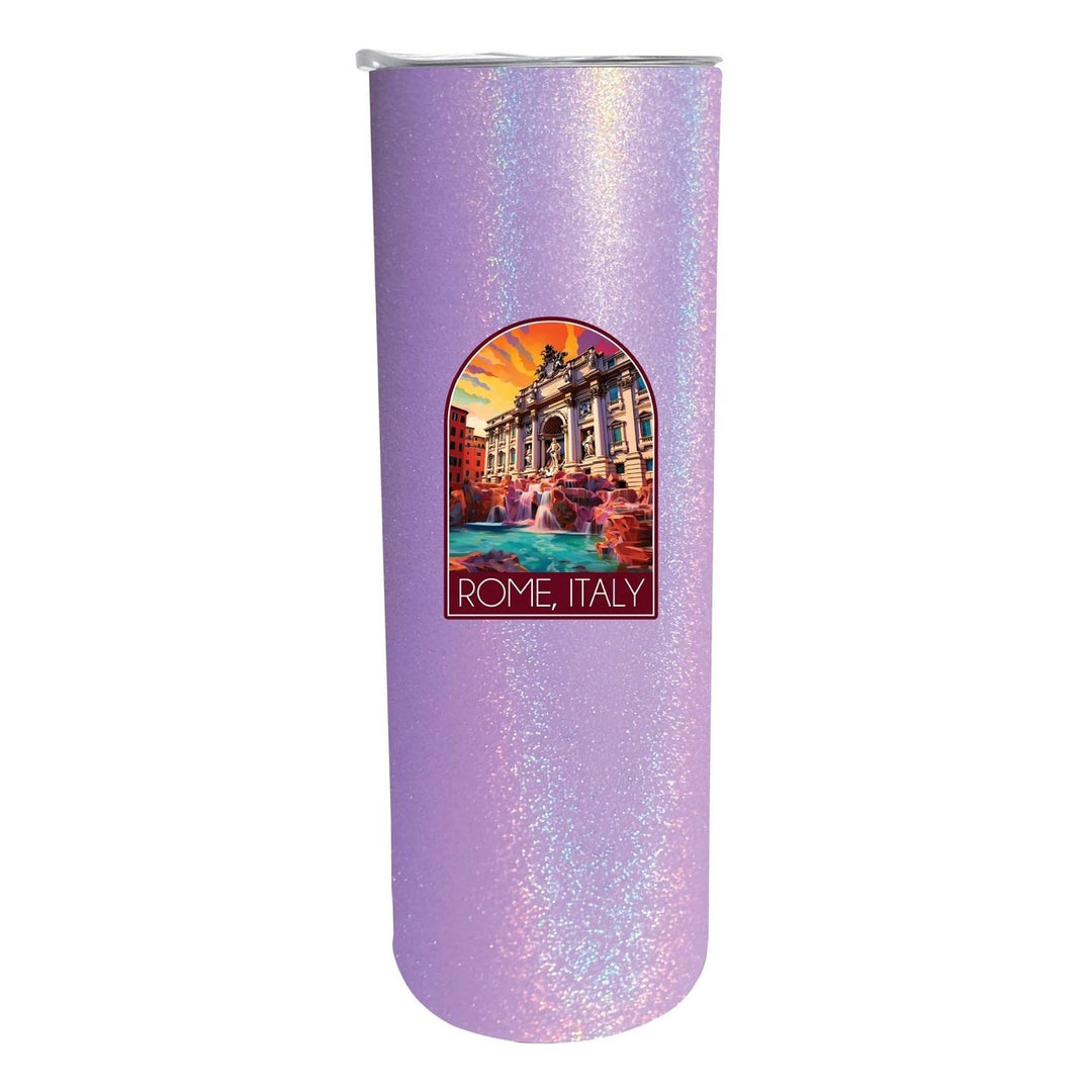 Rome Italy Design B Souvenir 20 oz Insulated Stainless Steel Skinny Tumbler Image 6