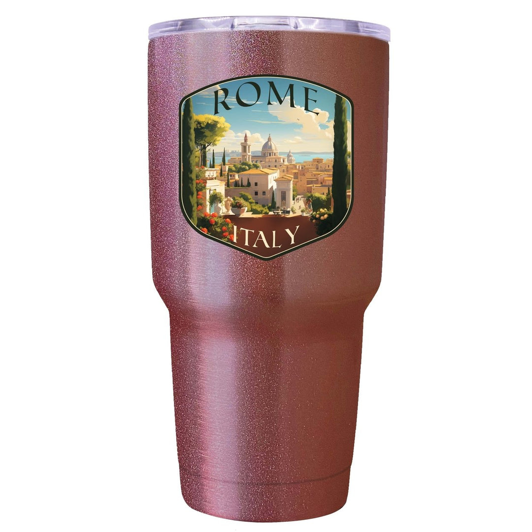 Rome Italy Design C Souvenir 24 oz Insulated Stainless Steel Tumbler Image 1