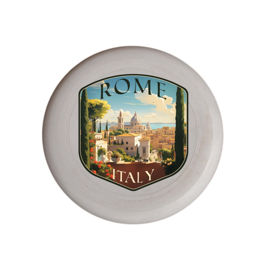 Rome Italy Design C Souvenir Frisbee Flying Disc Image 1