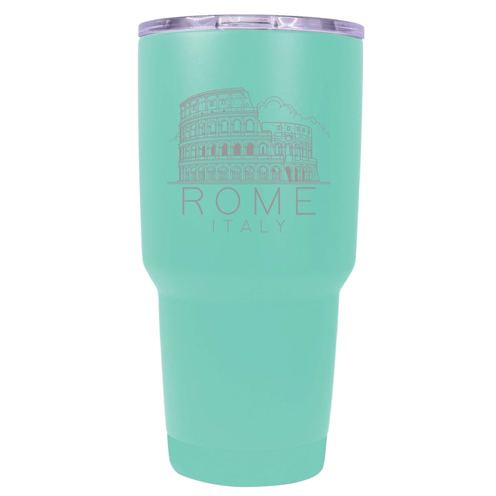 Rome Italy Souvenir 24 oz Engraved Insulated Stainless Steel Tumbler Image 4