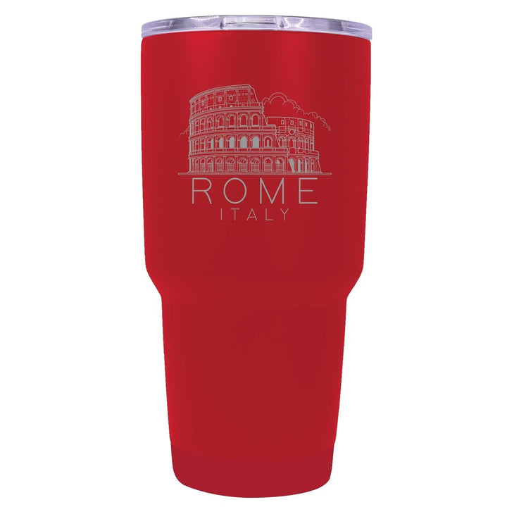 Rome Italy Souvenir 24 oz Engraved Insulated Stainless Steel Tumbler Image 8