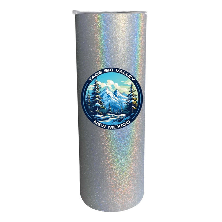 Taos Ski Valley Design A Souvenir 20 oz Insulated Stainless Steel Skinny Tumbler Image 4