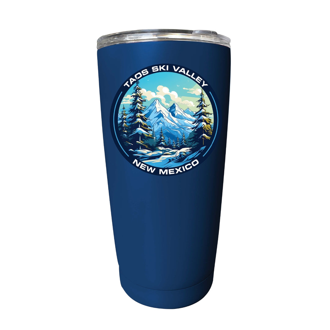 Taos Ski Valley Design A Souvenir 16 oz Stainless Steel Insulated Tumbler Image 2