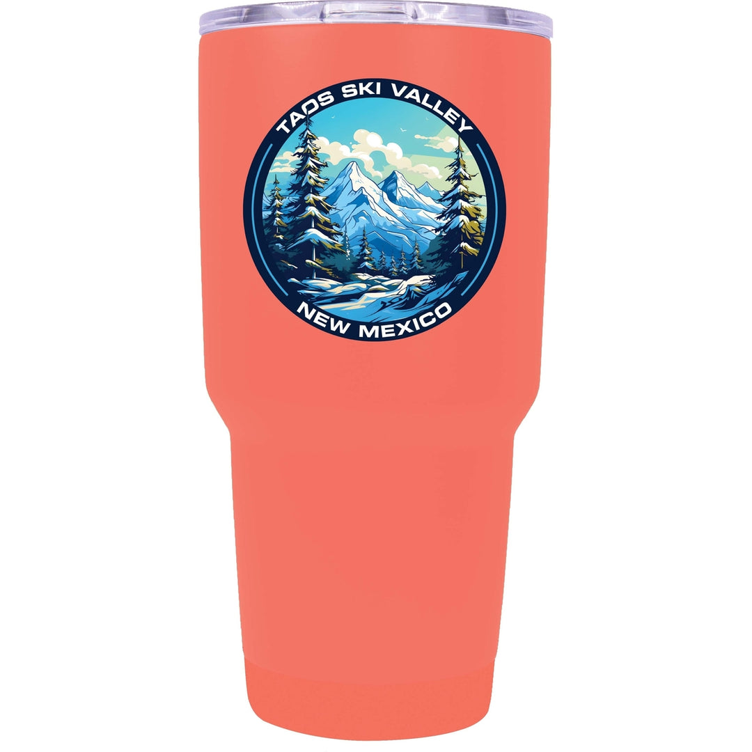 Taos Ski Valley Design A Souvenir 24 oz Insulated Stainless Steel Tumbler Image 3