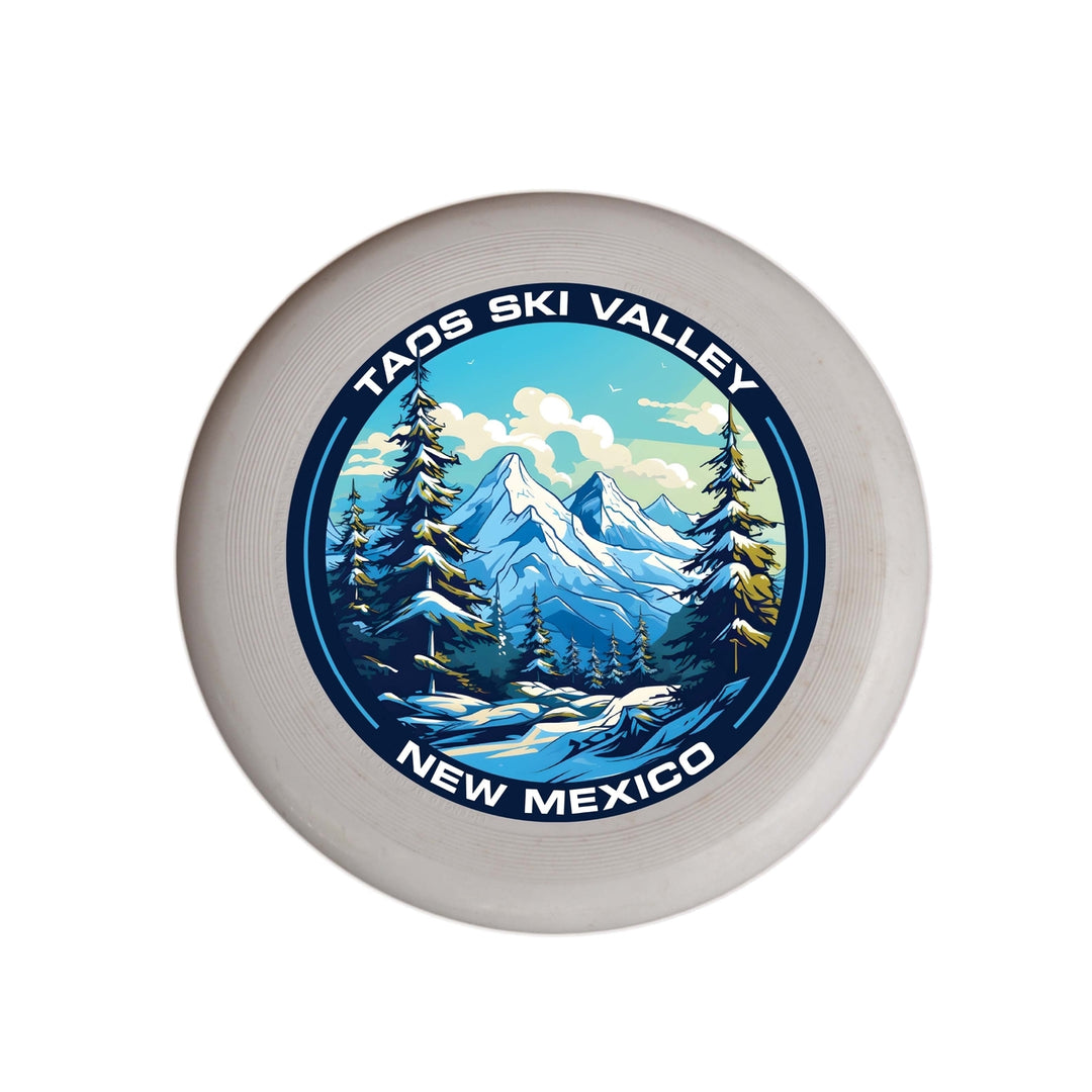 Taos Ski Valley Design A Souvenir Frisbee Flying Disc Image 1