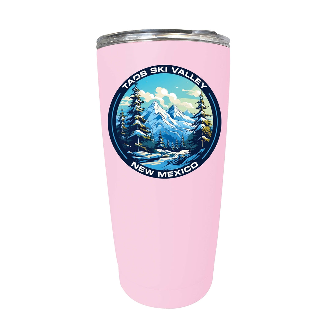 Taos Ski Valley Design A Souvenir 16 oz Stainless Steel Insulated Tumbler Image 3