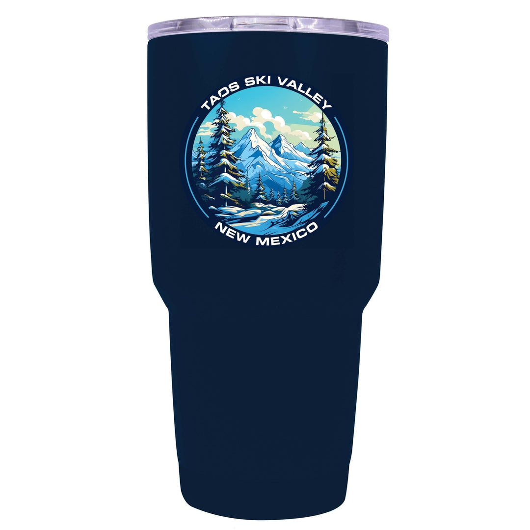 Taos Ski Valley Design A Souvenir 24 oz Insulated Stainless Steel Tumbler Image 4