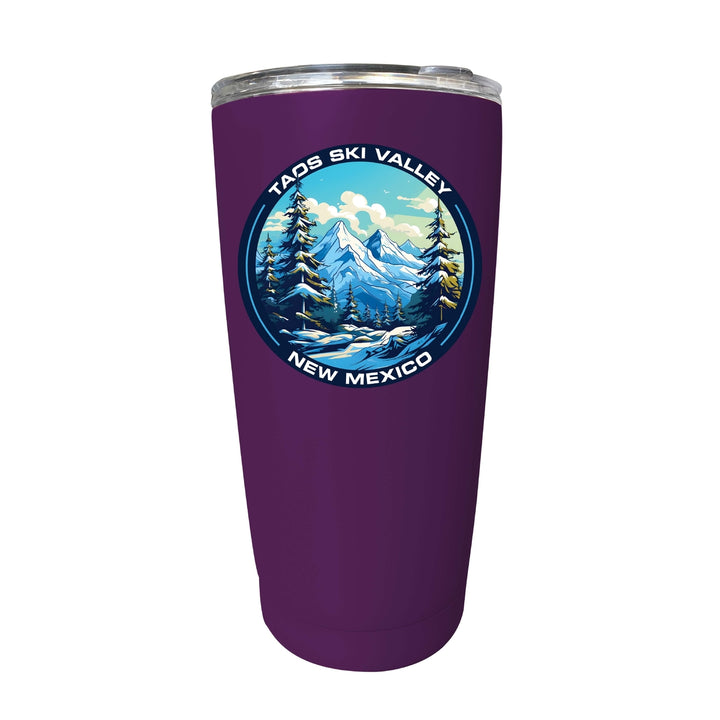 Taos Ski Valley Design A Souvenir 16 oz Stainless Steel Insulated Tumbler Image 4