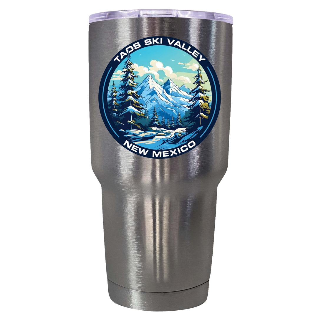 Taos Ski Valley Design A Souvenir 24 oz Insulated Stainless Steel Tumbler Image 7