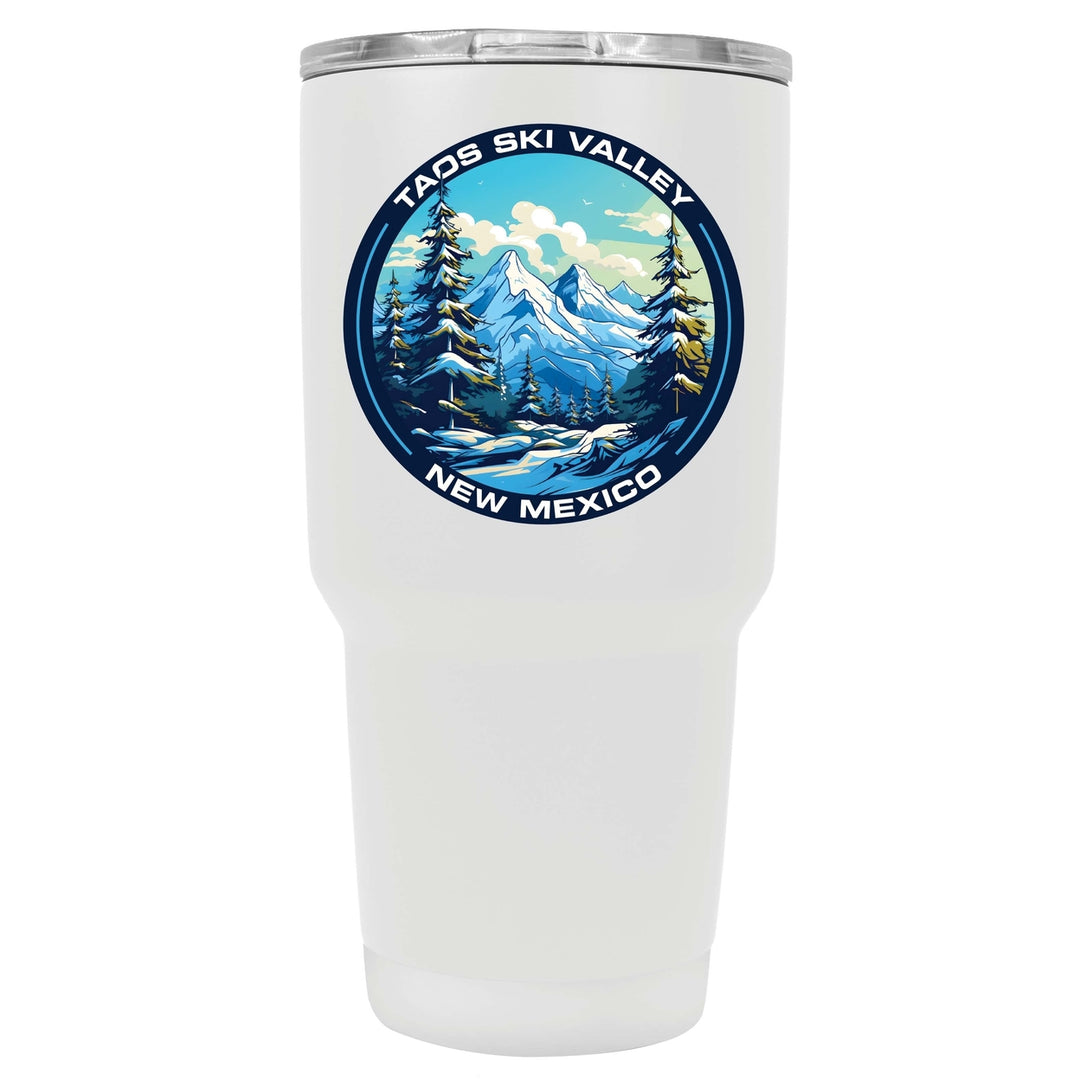 Taos Ski Valley Design A Souvenir 24 oz Insulated Stainless Steel Tumbler Image 8