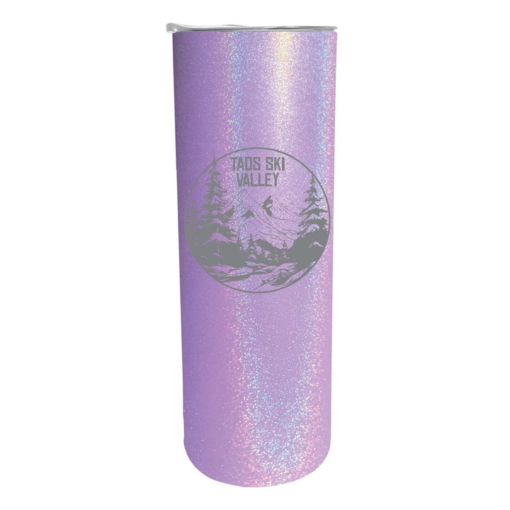 Taos Ski Valley Souvenir 20 oz Engraved Insulated Stainless Steel Skinny Tumbler Image 1