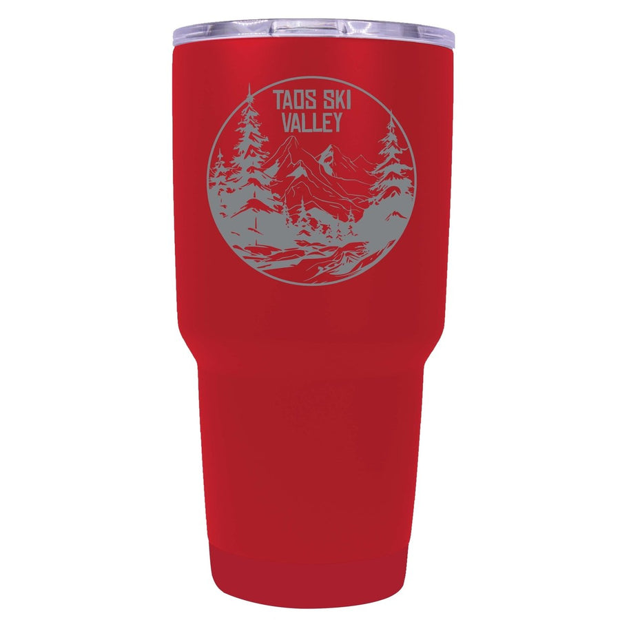 Taos Ski Valley Souvenir 24 oz Engraved Insulated Stainless Steel Tumbler Image 1