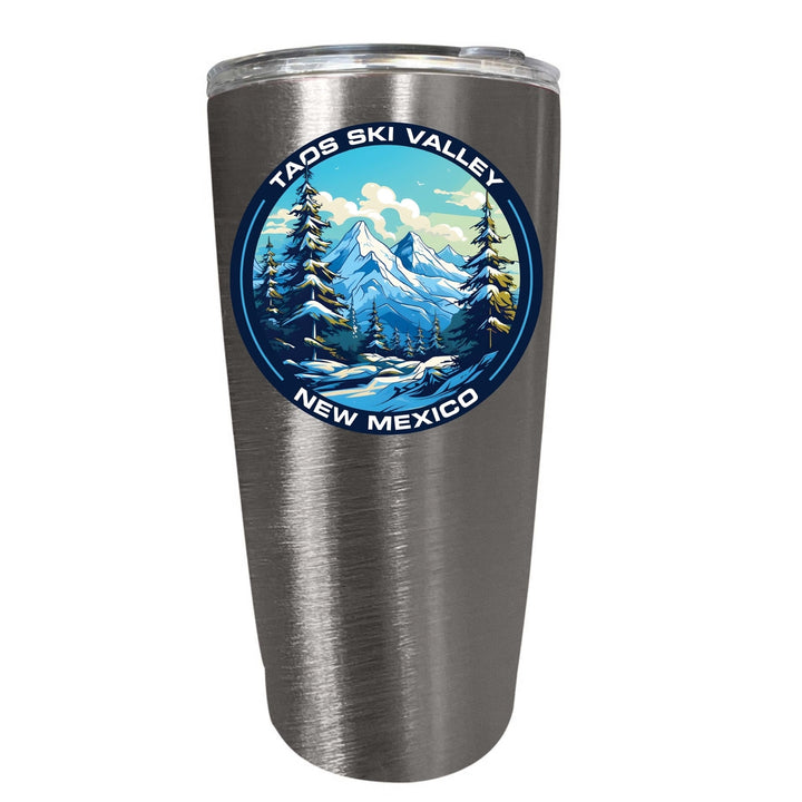 Taos Ski Valley Design A Souvenir 16 oz Stainless Steel Insulated Tumbler Image 7