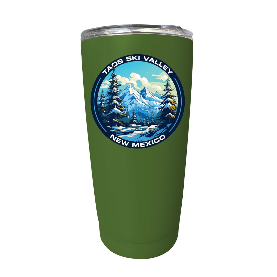 Taos Ski Valley Design A Souvenir 16 oz Stainless Steel Insulated Tumbler Image 9