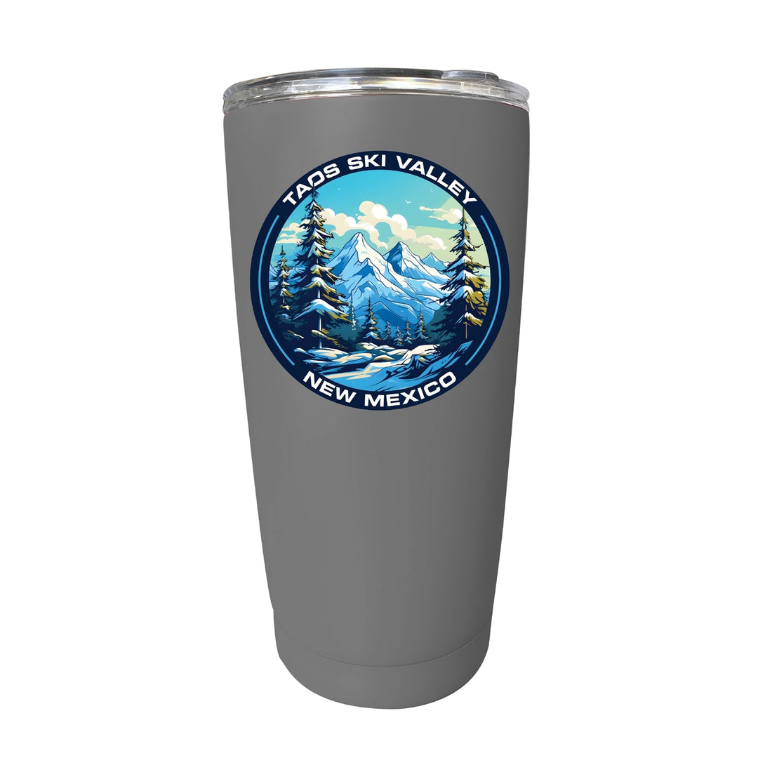 Taos Ski Valley Design A Souvenir 16 oz Stainless Steel Insulated Tumbler Image 10