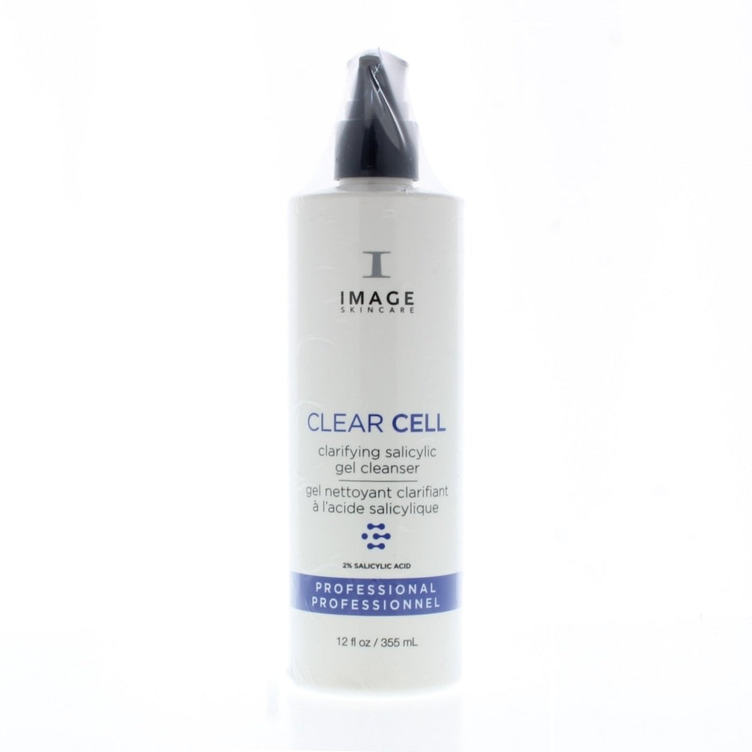 Image Skincare Clear Cell Salicylic Gel Cleanser 12oz Foaming Travel Size Image 1