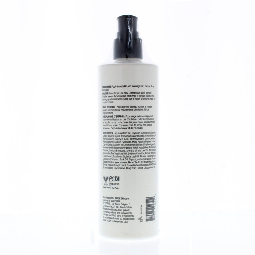 Image Skincare Clear Cell Salicylic Gel Cleanser 12oz Foaming Travel Size Image 3