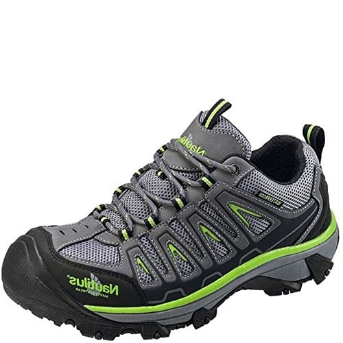 FSI Nautilus 2208 Waterproof Safety Toe EH Hiking Shoe Grey Green Black 11 Image 2