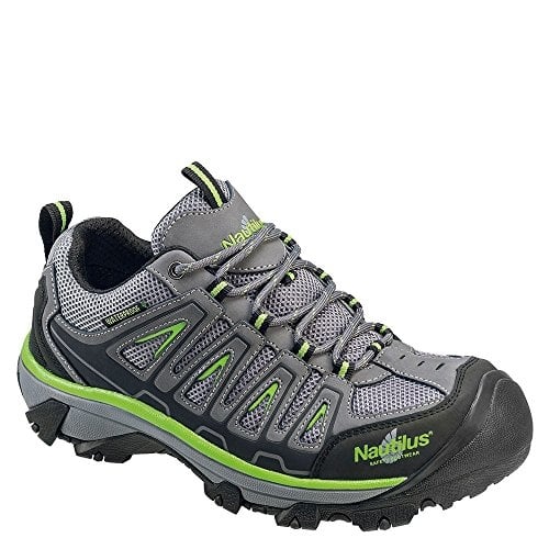 FSI Nautilus 2208 Waterproof Safety Toe EH Hiking Shoe Grey Green Black 11 Image 3