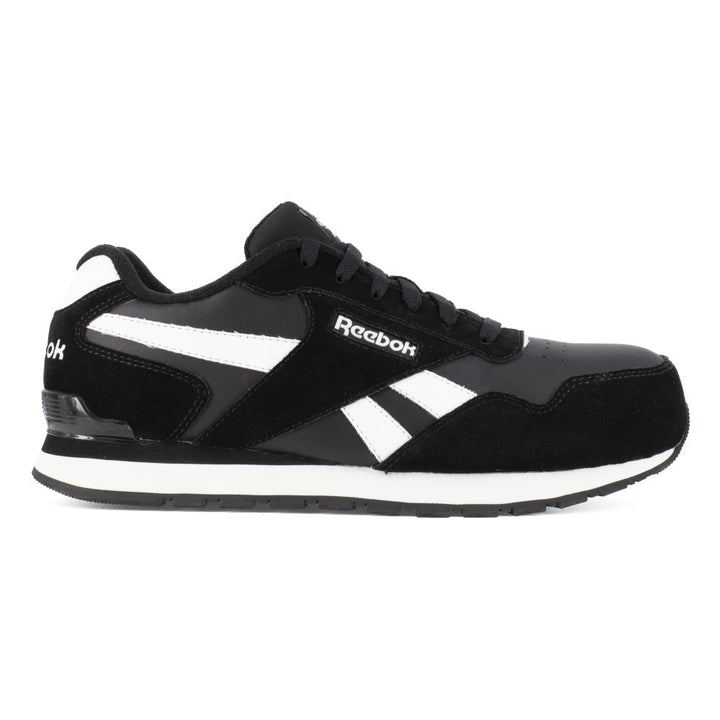 Reebok Work Mens Harmon Composite Toe Sneakers Black/White RB1982 ESD Shoes Image 2