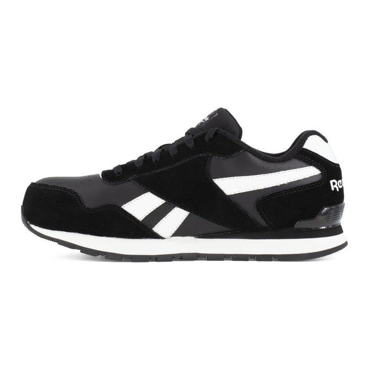 Reebok Work Mens Harmon Composite Toe Sneakers Black/White RB1982 ESD Shoes Image 4