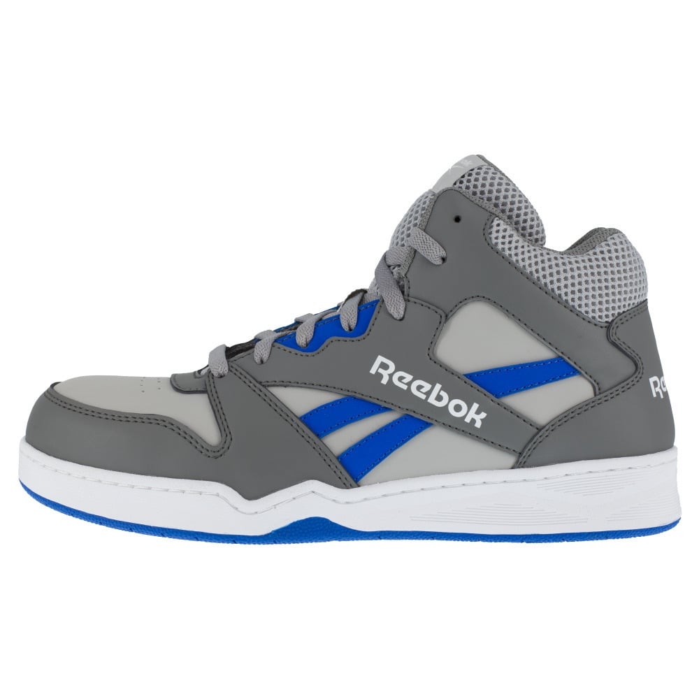 Reebok BB4500 Mens High Top Composite Toe ESD Work Shoe Grey Blue RB4135 Image 3