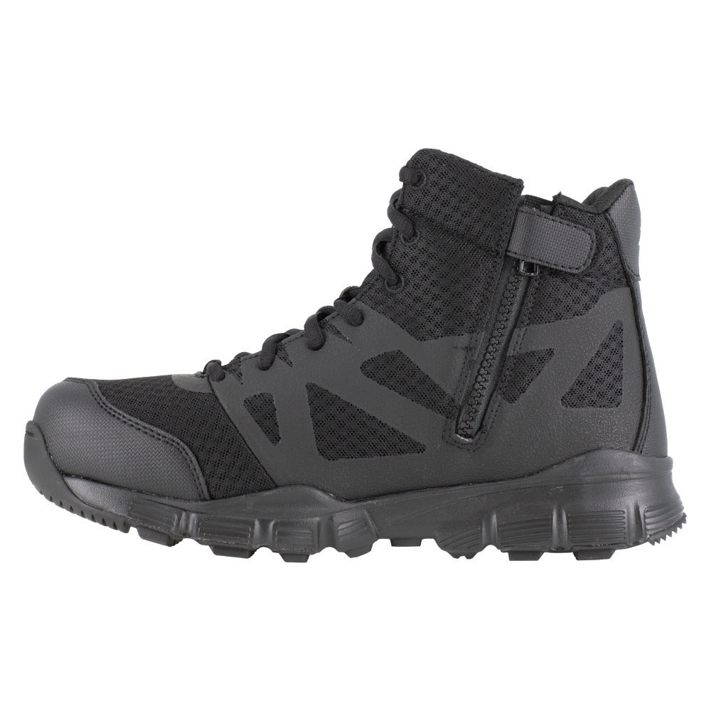 Reebok Work Mens Tactical Boot 5" Soft Toe Side Zipper Black RB4507 Image 4