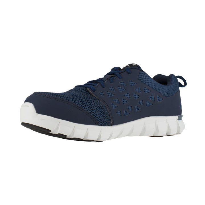 Reebok Work Sublite Cushion Alloy Toe ESD Athletic Shoe Navy RB4043 Size Available Image 3