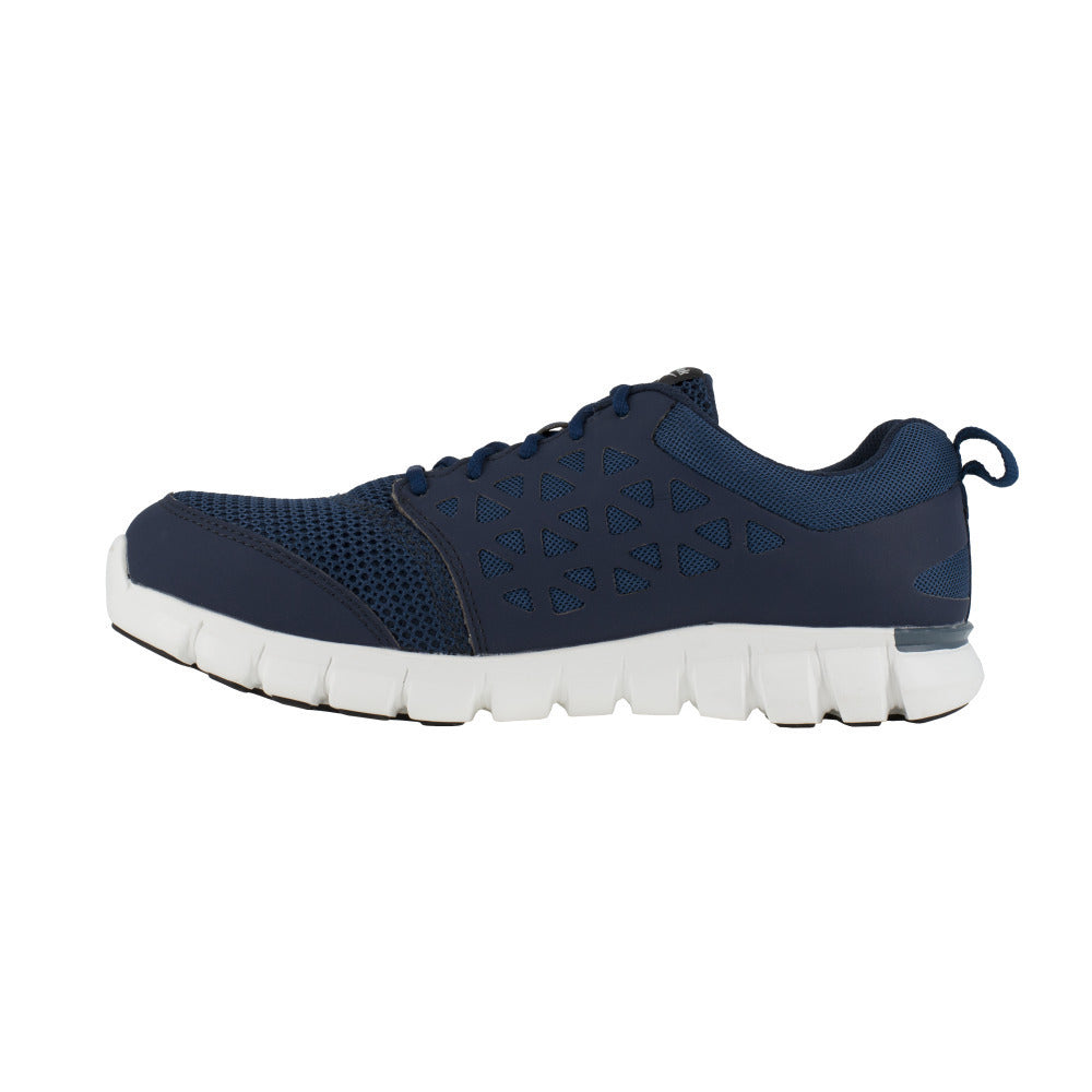 Reebok Work Sublite Cushion Alloy Toe ESD Athletic Shoe Navy RB4043 Size Available Image 4