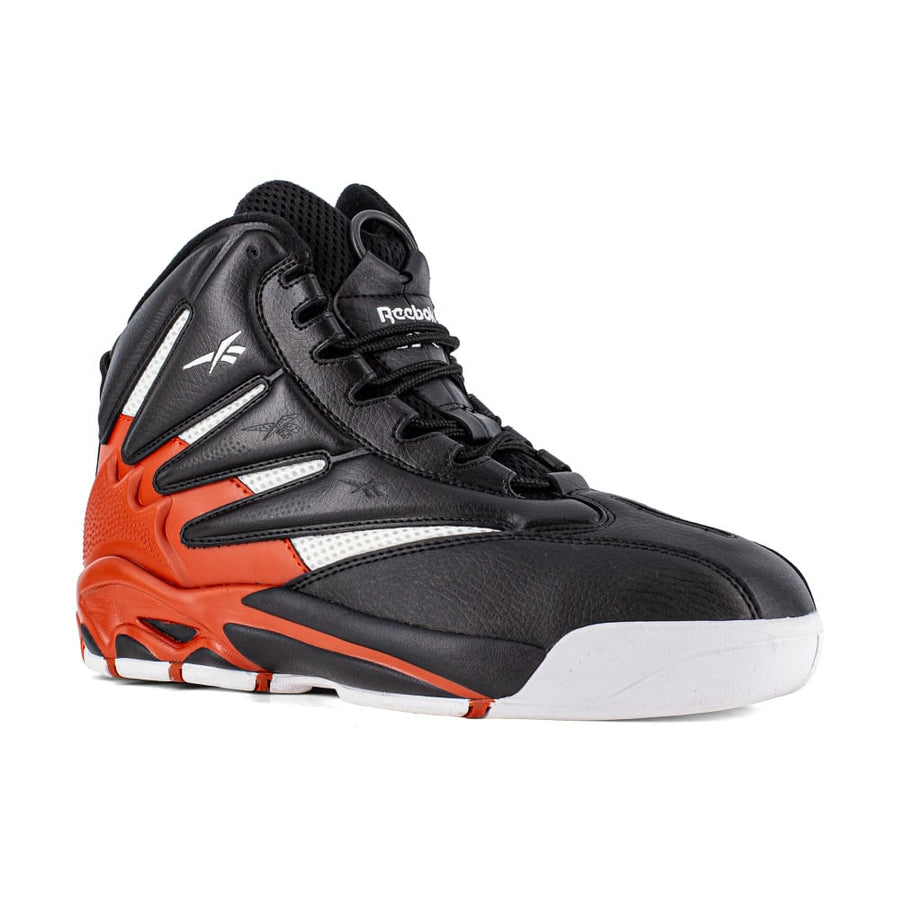 Reebok Work Mens The Blast Composite Toe ESD Work Boot Black/White/Red RB9401 Image 1