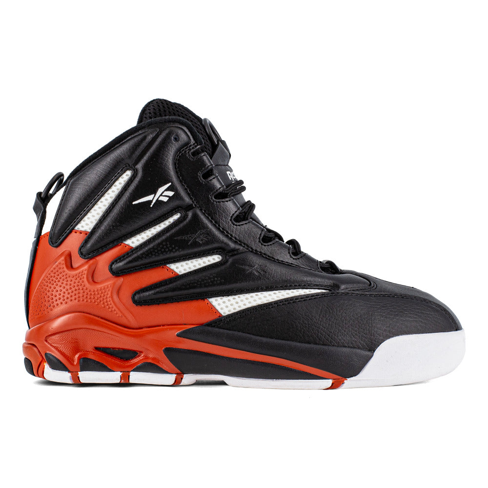 Reebok Work Mens The Blast Composite Toe ESD Work Boot Black/White/Red RB9401 Image 2