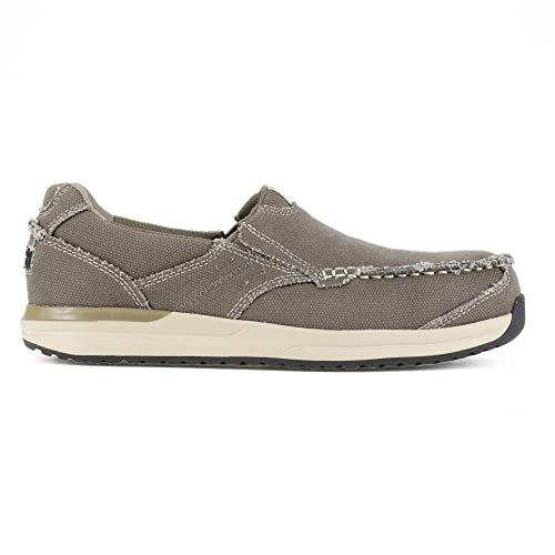 Rockport Works Langdon Mens Composite Toe Casual Slip-On Work Shoe Breen RK2151 Image 2