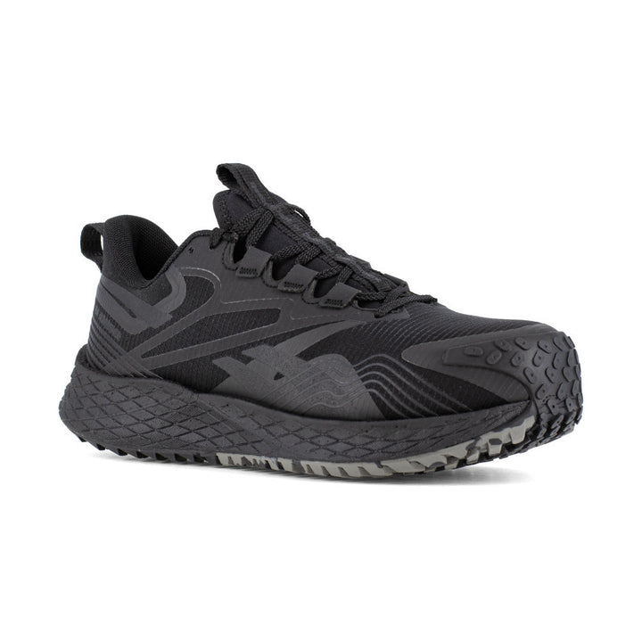 Reebok Work Mens Floatride Energy 4 Adventure Composite Toe ESD Work Shoe Black - RB3613 BLACK Image 1