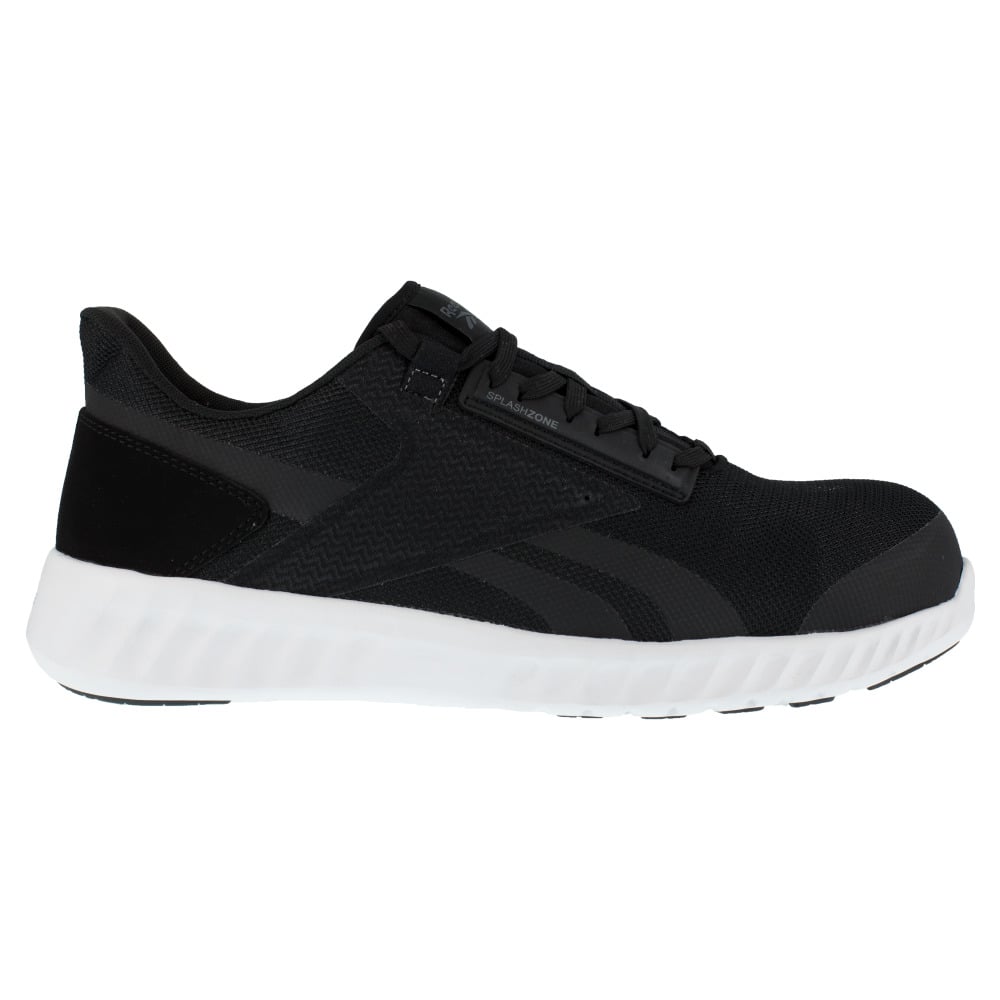 Reebok Sublite Legend Composite Toe Mens Work Athletic Shoe Black/White RB4023 Image 2