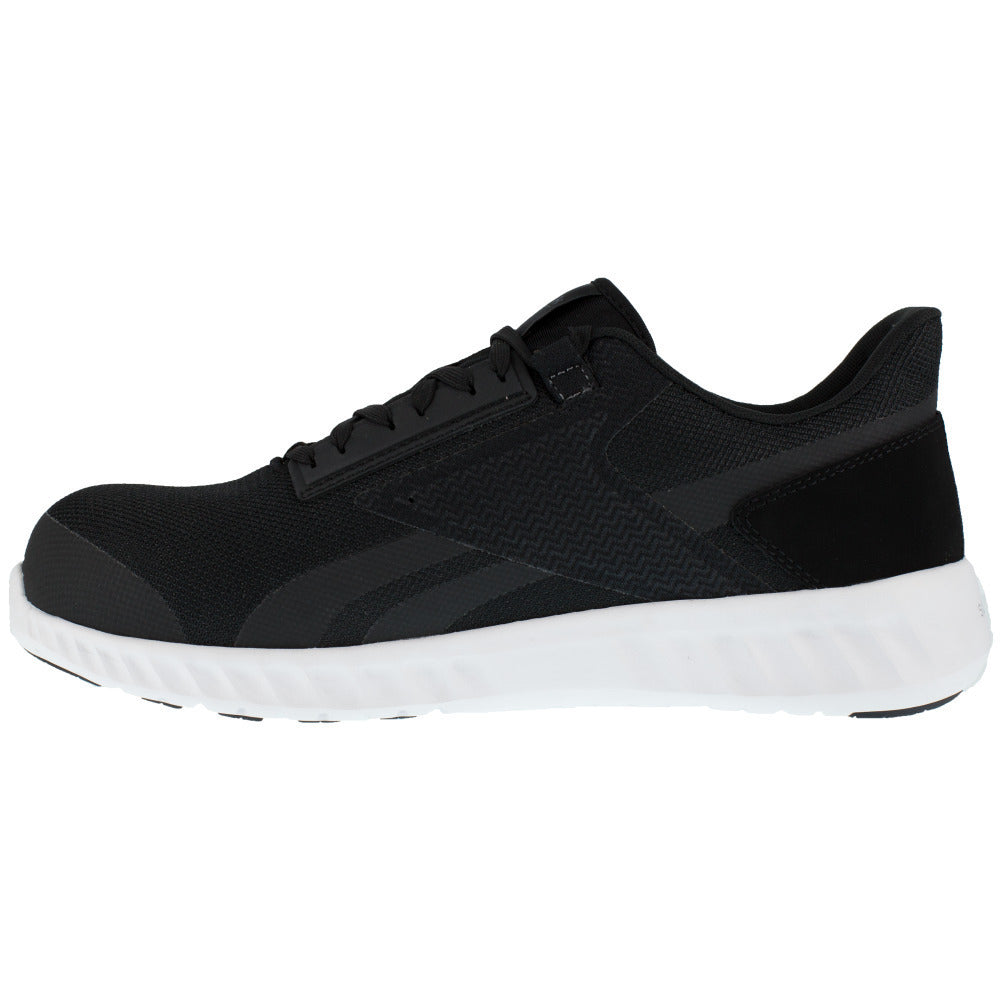 Reebok Sublite Legend Composite Toe Mens Work Athletic Shoe Black/White RB4023 Image 4