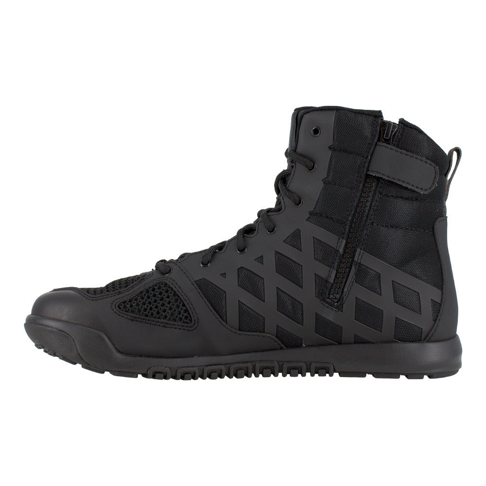 Reebok Work Mens 6" Nano Tactical Soft Toe Boot Black - RB7120 BLACK Image 4