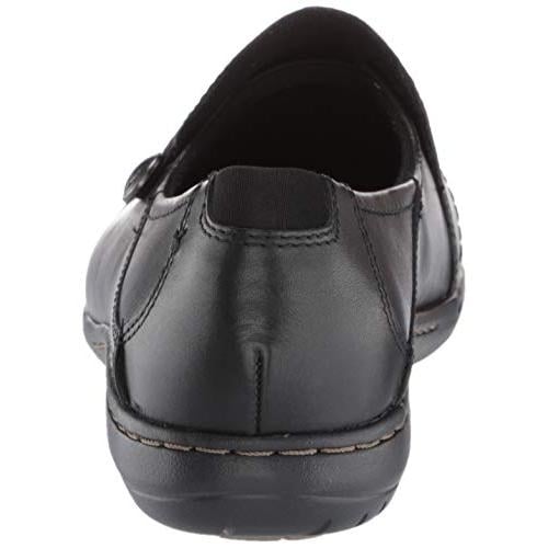 Cobb Hill Womens Paulette Slip-On Black - CAG01-UBL13 (CAG01BK) 7 Wide BLACK Image 4