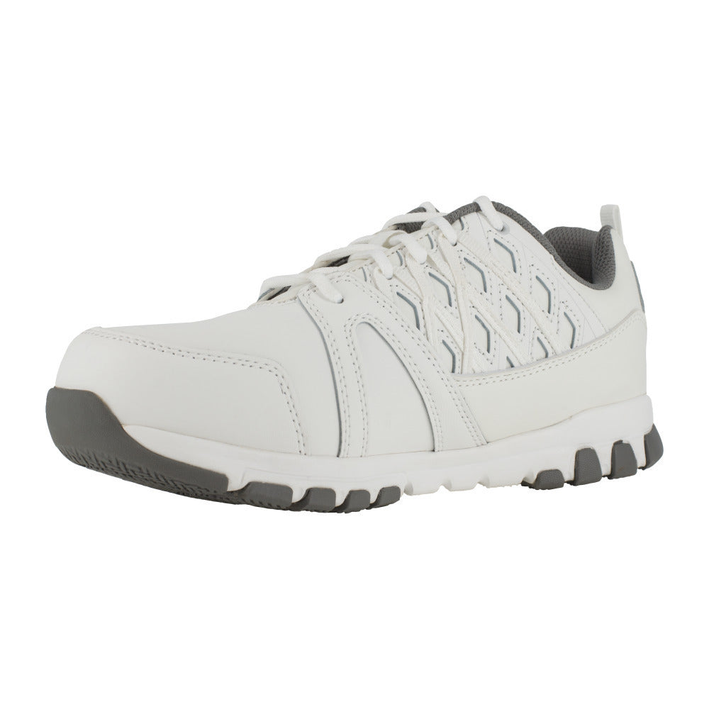 Reebok Sublite Work Steel Toe Athletic Shoe White RB4443 Slip Resistant SD 10 Image 3