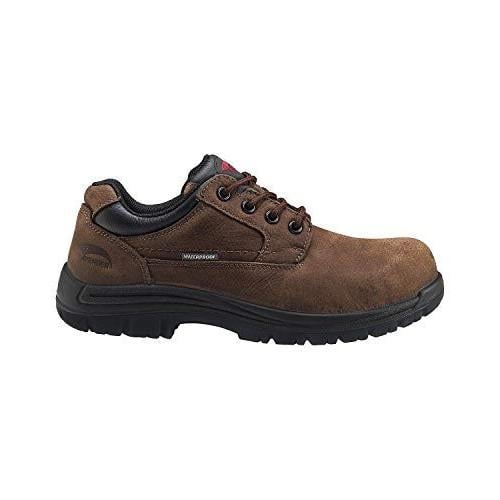 FSI FOOTWEAR SPECIALTIES INTERNATIONAL NAUTILUS Avenger Mens Foreman Oxford Composite Toe Waterproof Work Shoes Brown - Image 2