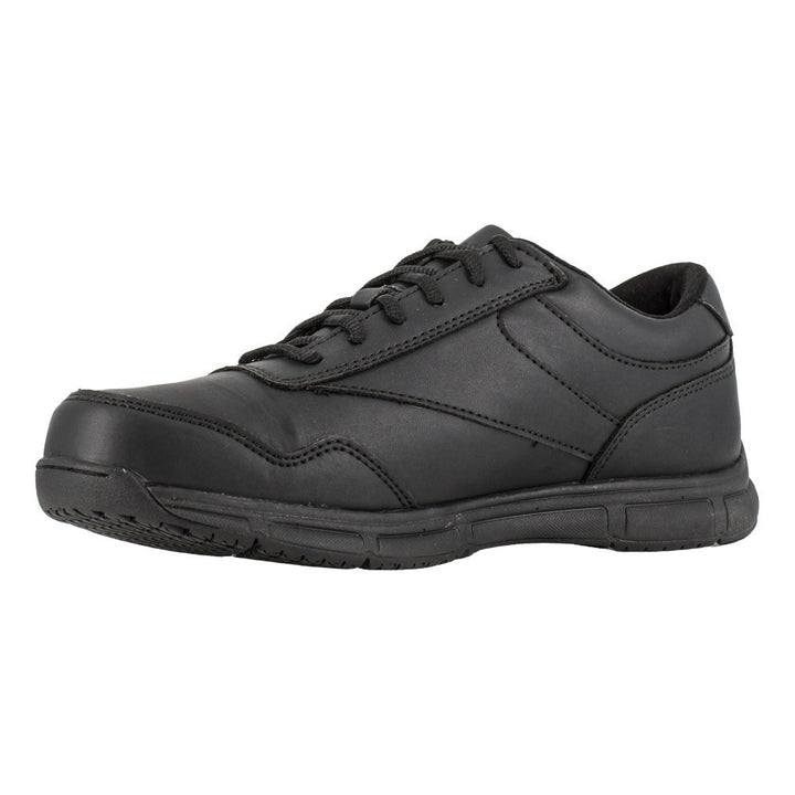 Reebok Work Mens Soft Toe Slip Resistant Athletic Shoe Black RB1130 Extra Wide Image 3